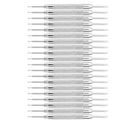 Bewinner Lot de 20 Extracteurs de Barre à Ressort, Outil de Retrait de Bracelet de Montre à Double Tête de 82 Mm pour la Réparation de Montres, Extracteur de Tige à Ressort en Acier allié pour