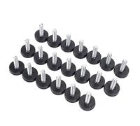 Bewinner Lot de 20 Pieds de Nivellement de Meubles en PTFE, Filetage M6, Antidérapants, pour Tables, Chaises, Armoires, Curseurs de Meubles Robustes avec capacité de Glissement Exceptionnelle, Facile