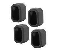 Bewinner Lot de 4 Housses de Bloc Chauffant en Silicone pour Prusa MK4 et XL, Résistantes aux Hautes Températures 280 °C, Installation Facile, Empêche l'accumulation de Plastique et les Défauts