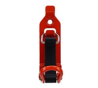 Bewinner Lot de 4 Pinces en Caoutchouc pour Support de Pelle de Camion, Supports de Montage d'outils Robustes en Alliage de Zinc pour Axes, Râteaux, Tuyaux, Remorque de Véhicule de Travail SUV ATV