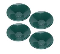 Bewinner Lot de 4 Poêles à Or d'extérieur 25,4 Cm, Filetage Interne à 90 °, Poêle de Prospection d'or pour l'exploitation Minière, Poêle en ABS Légère pour l'orpaillage, en Or Vert pour Débutants,