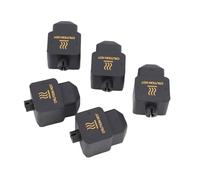 Bewinner Lot de 5 Housses en Silicone Hotend pour Imprimante 3D H2D Combo, Chaussettes de Manchon d'extrudeuse Résistantes à la Chaleur pour Bloc Chauffant et Protection des Buses