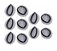Bewinner Lot de 5 Paires de Protège-Oreilles Lavables pour Casque d'écoute - Protège-Oreilles Extensibles pour QC15 QC25 QC35 QC35 II QC45, WH-1000XM2 XM3 XM4 XM5, Crusher Hesh, MDR-7506 - (Grey)