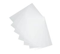 Bewinner Lot de 50 Couvertures de Reliure A4 PVC Transparent Finition | Couvertures de présentation, protection des documents, rapports professionnels, utilisation au bureau à domicile
