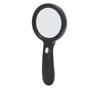Bewinner Loupe 10X avec 12 Lumières LED, Loupe éclairée à Main à Grand Objectif de 3,54 Pouces pour la Lecture, Les Bijoux, l'artisanat, Les Pièces de Monnaie et la Basse