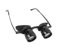 Bewinner Lunettes Binoculaires Mains Libres, Grossissement 10X, Lunettes Pliantes Polyvalentes pour la Pêche, L'observation des Oiseaux, Le Sport, Les Concerts, Le Théâtre, L'opéra