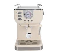 Bewinner Machine à café Semi-automatique, Machine à Expresso 1050 W 20 avec Baguette à Vapeur, Système de Pré-infusion et Contrôle de Température à 92 °C, Réservoir d'eau Amovible de 1,5 L pour le