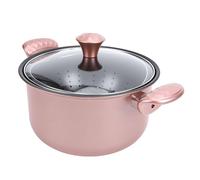 Bewinner Marmite en Acier Inoxydable avec Couvercle 10 Litres, Marmite à Induction Antiadhésive de 26 Cm pour Soupe, Ragoût, Pâtes, Casserole Robuste pour Gaz, Cuisinière électrique