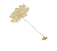 Bewinner Marque-pages Creux en Laiton doré Fin avec Chaîne, Lot de 4 Marque-pages Mignons pour Femmes, Lecteurs et écrivains Pratiques et Exquis