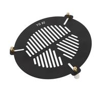 Bewinner Masque de Mise au Point pour Télescope, Masque Bahtinov en Alliage D'aluminium pour Une Mise au Point Optimale, élimination des Conjectures pour Télescope de Diamètre Extérieur 84-115 Mm,