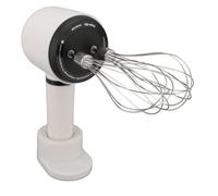 Bewinner Mélangeur à Main électrique sans Fil, Fouet en Acier Inoxydable à Double Tête Rechargeable par USB, Conception à Basse Vitesse pour la Cuisson et la Cuisine