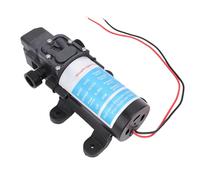 Bewinner Micro Pompe à Membrane 60 W, Surpresseur d'Eau Auto-amorçante, Pompe à Eau électrique avec Tête de 80 M avec Entrée et Sortie G1/2, Moteur à Courant Continu de 45 PSI pour Camping-car,