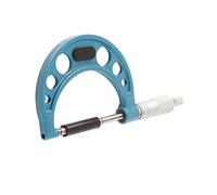 Bewinner Micromètre Extérieur 75-100 Mm, Précision de 0,01 Mm, Outil de Mesure d'épaisseur en Acier Inoxydable avec clé, Jauge Micrométrique de Haute Précision pour la Mesure de la Longueur et du