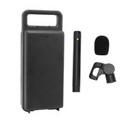 Bewinner Microphone à Condensateur Réduction Intelligente du Bruit Corps Métallique SPL élevé Interface XLR pour Les Performances en Direct en Studio Matériau : Métal Taille : 6,06 X 0,78 Pouces