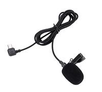 Bewinner Microphone Cravate à Pince pour SJ6 SJ7 SJ360, Micro à Revers Omnidirectionnel de 1,5 M avec Pare-Brise, Accessoire de Caméra d'action Portable Prêt à l'emploi pour l'enregistrement Audio
