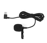 Bewinner Microphone d'interface Type-C pour Caméra d'action SJ8 SJ9 SJ10, Micro à Revers Antibruit avec Enregistrement à 360 °, Accessoire de Microphone Vidéo Extérieur à Clipser, Fréquence 20-16