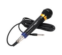 Bewinner Microphone Filaire pour karaoké avec Prise 6,5 Mm 3,5 Mm