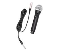 Bewinner Microphone karaoké Bluetooth Double Mode |Micro Portable Filaire et sans Fil avec Suppression du Bruit, Portable pour la Maison, L'extérieur, L'enregistrement, Plug & Play,