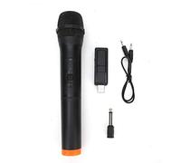 Bewinner Microphone sans Fil, Microphone Universel VHF Microphone Dynamique de Poche Professionnel Anti-interférence Puissant pour Les soirées karaoké, Micro de réception USB