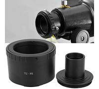 Bewinner Microscope Adaptateur Bague 23.2mm Monture T pour Caméras FX | Construction en alliage d\'aluminium, section centrale M42, conception détachable, construction robuste et durable