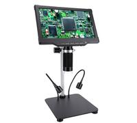 Bewinner Microscope Numérique LCD, Microscope Digital pour Réparation électronique Enseignement Recherche, for Electronics Repair Education Research