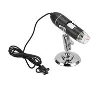 Bewinner Microscope Numérique USB 1600X HD Portable pour Smartphone | Format de poche portable, d\'image 1080P, éclairage 8 LED, construction en aluminium, outil éducatif