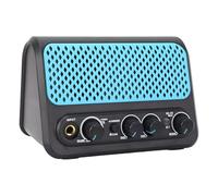 Bewinner Mini AMP de Guitare électrique 10W, Amplificateur Bluetooth 5.0 à Double Canal à Double Canal, Ampli Portable sans Fil pour L'entraînement en Salle, Voyageant
