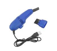 Bewinner Mini Aspirateur USB pour Clavier, Nettoyeur d'ordinateur Portable à Faible Bruit avec Grande Tasse à Poussière et Cordon d'alimentation USB, Vert (Blue)