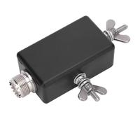 Bewinner Mini Balun 1:9 pour Antenne HF à Ondes Courtes, Balun Extérieur QRP 100 W SSB, Coque en Plastique Compacte, Convertisseur déséquilibré à équilibré pour Station de Radio Portable