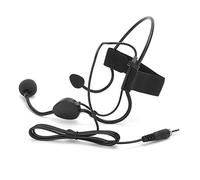 Bewinner Mini Bandeau Microphone Filaire Prise 3.5mm Crochet d'oreille Micro à Condensateur pour la Performance Enseignement Scène Vocale