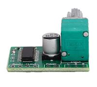 Bewinner Mini Carte Amplificateur Numérique PAM8403, Module d'ampli de Puissance USB 5V DC 3W + 3W avec Contrôle du Volume pour les Projets de Bricolage