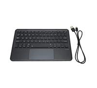 Bewinner Mini Clavier sans Fil Opération Multi-Touch Sensible Petit Clavier Rechargeable Portable Compatible pour, pour, pour Tablette iOS (Noir)