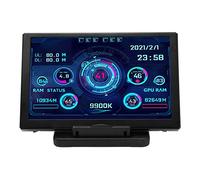 Bewinner Mini écran IPS USB 5 Pouces, Moniteur de Données PC CPU HDD, Affichage de la Température de L'ordinateur sous-écran USB, écran Secondaire du Mini Châssis pour