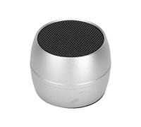 Bewinner Mini Haut-Parleur Bluetooth étanche IP67, Haut-Parleur Portable sans Fil pour Douche, Voiture et Extérieur, Chargement USB, Micro intégré, BT 5.0, Volume Fort 90 DB, Bleu (Silver)