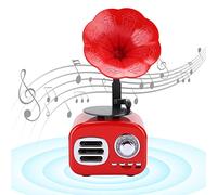 Bewinner Mini Haut-Parleur Bluetooth Rétro, Haut-Parleur Portable sans Fil avec Basses Riches, Carte TF/entrée AUX, Autonomie de 12 Heures, Compact pour Voyage, Ordinateur de Bureau, Ordinateur
