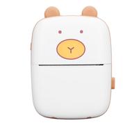 Bewinner Mini Imprimante D'autocollants, Imprimante Thermique de Poche avec, pour Smartphones iOS et, 200 Dpi, Batterie Rechargeable 1000 MAh, de Photos, Notes, étiquettes, Listes,