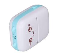 Bewinner Mini Imprimante de Poche, Mini Imprimante Thermique sans Fil Portable Texte Image Mémo Liste D'achats étiquette Imprimante sans Encre avec Application ou Système (Bleu)