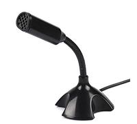 Bewinner Mini Microphone à Condensateur USB 2.0 avec Support de Bureau Flexible pour Enregistrement sur PC Portable, Micro à Condensateur Plug and Play pour KTV Web Chat Vidéoconférence Jeux en Ligne