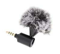 Bewinner Mini Microphone Cravate Plug and Play avec Prise Jack 3,5 Mm, Micro à Condensateur Cardioïde pour Smartphone, Appareil Photo, Numérique, Caméscope, Vlogging, Enregistrement, Interview