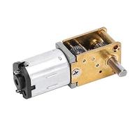Bewinner Mini Moteur à Engrenage à Vis sans Fin 1218GE-N20 6 V 35 Tr/min Micro Réducteur à Engrenages CC, Moteur CC à Brosse à Couple élevé pour Serrures électroniques, Caméra Robot de Voiture (DC3V