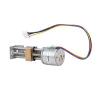Bewinner Mini Moteur Pas à Pas Linéaire, 2 Phases, 4 Fils, Vis à écrou, Curseur de 20 Mm avec Réducteur de Boîte de Vitesses Planétaire pour Petits Curseurs, CNC, Imprimante 3D, Graveur