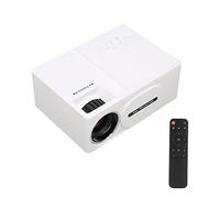 Bewinner Mini Projecteur 1080P Full HD Home Projecteur Multimédia Miniature 30 000 Heures Projecteur Portable LED pour Cinéma Maison et Extérieur (Prise UE)