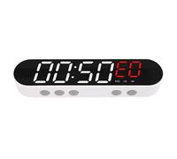Bewinner Minuterie de Remise en Forme à Intervalles, Aimant Portable, Horloge d'entraînement, Chronomètre, Batterie 1500mAh, Télécommande HIIT Tabata EMOM, Minuterie de Gymnastique