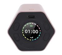 Bewinner Minuteur Cube avec Rabat Magnétique, Rechargeable et Volume Réglable - 6 Modes Compte à Rebours/Compte à Rebours pour la Cuisine, Les Entraînements, Les études, Le Tableau Blanc, Le