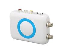 Bewinner Modulateur RF Démodulateur AV VHF, Convertisseur CATV NTSC | Adaptateur Coaxial, pour Câble Local, 75 Ohm CH3 CH4, Plug Play