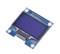 Bewinner Module d'affichage OLED 1,3 Pouces, Contrôleur SSH1106 Haute Résolution 128 X 64, Interface SPI IIC/4 Fils, Consommation Ultra Faible, 3, V-5 V