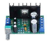 Bewinner Module d'amplificateur Mono TDA2050 12-24 V 5 W-120 W, Carte d'amplification de Puissance 1 Canal avec Contrôle du Volume pour Haut-parleurs Audio, Potentiomètre Réglable, Taille 6,1 X