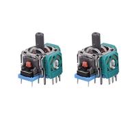 Bewinner Module de joystick analogique, remplacement du joystick 2 pièces pour contrôleur Bâton analogique remplacement du joystick 3D pour contrôleur