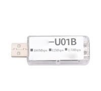 Bewinner Module Isolateur Numérique USB 480 Mbps avec Puce ADUM3165, Carte D'isolation USB 2.0 Haute Vitesse 3,75 KV RMS pour Le Contrôle Industriel, Le Débogage DAC Audio et Les Systèmes (Clair)