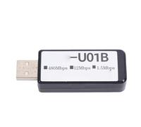 Bewinner Module Isolateur Numérique USB 480 Mbps avec Puce ADUM3165, Carte D'isolation USB 2.0 Haute Vitesse 3,75 KV RMS pour Le Contrôle Industriel, Le Débogage DAC Audio et Les Systèmes (Black)